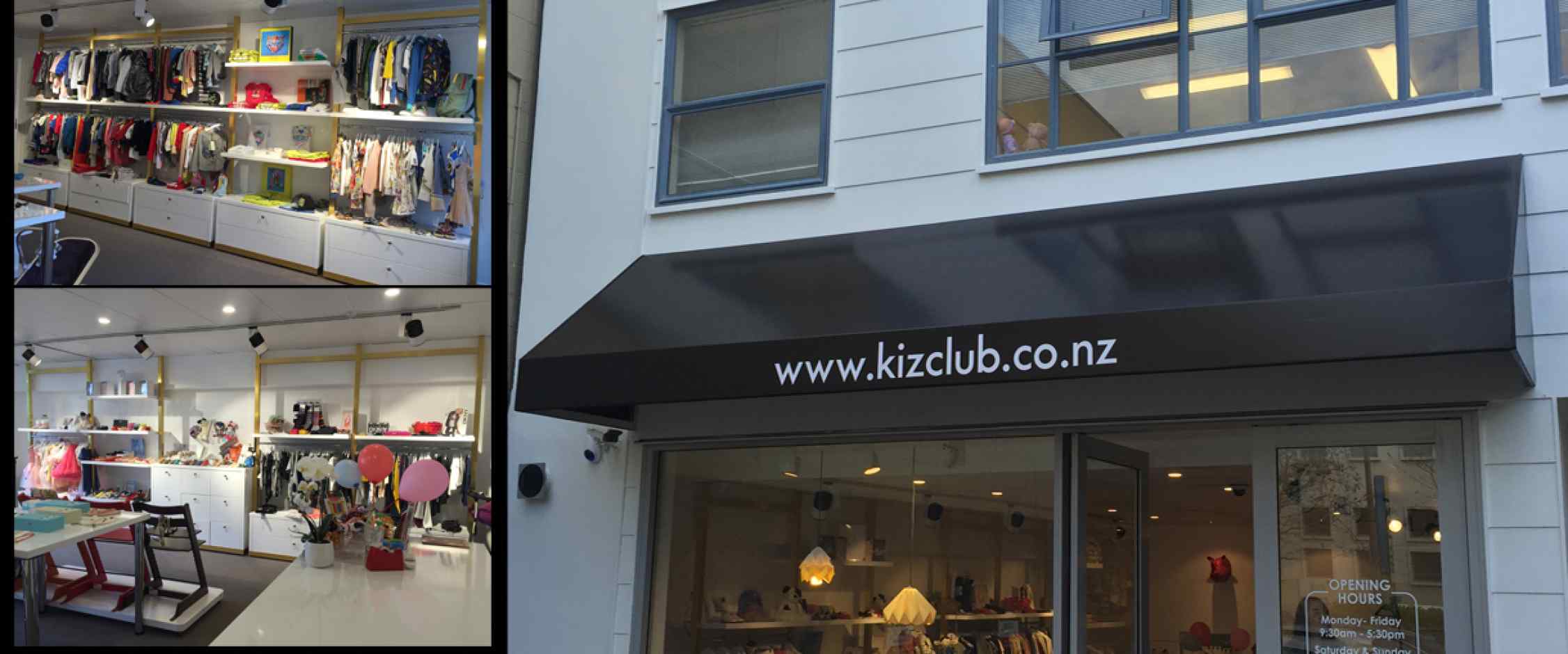 kizclub brand clothes shopfitting newmarket