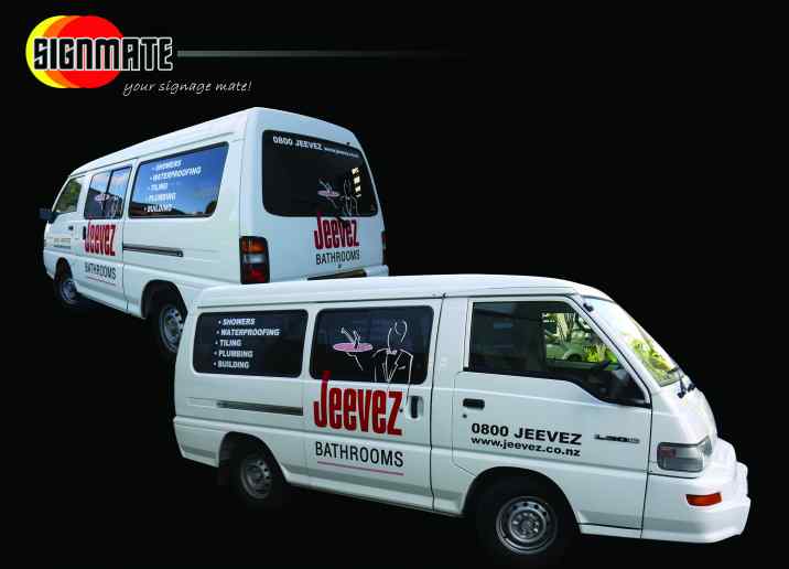Mazda van commercial graphic, 3M vinyl cutting, full car wrapping, high quality digital print and cut, air release laminating