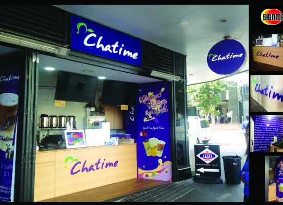 CHATTIME MILKTEA SHOPFITTING AUCKLAND CITY CENTER 