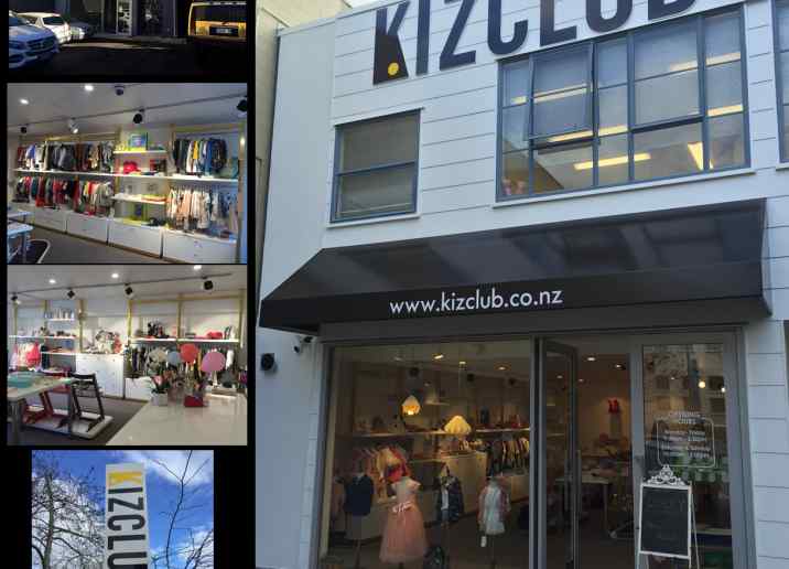 kizclub brand clothes shopfitting newmarket